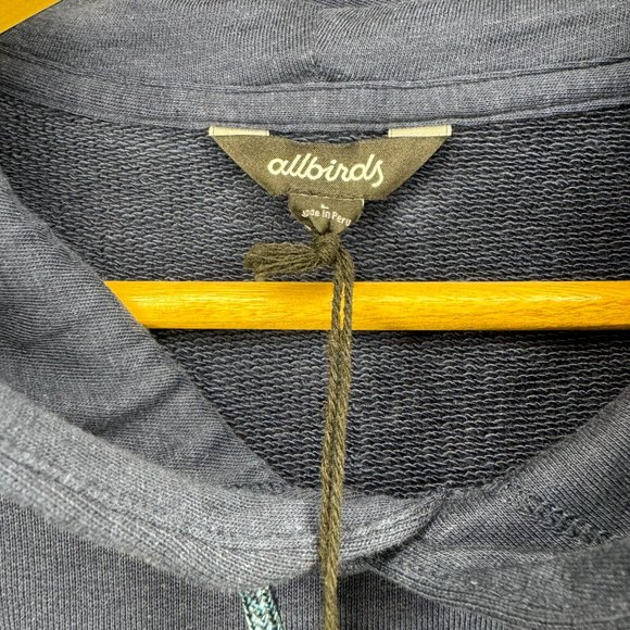 NWT Allbirds Women's The R&R Hoodie in Navy Night Size Large - Picture 10 of 11